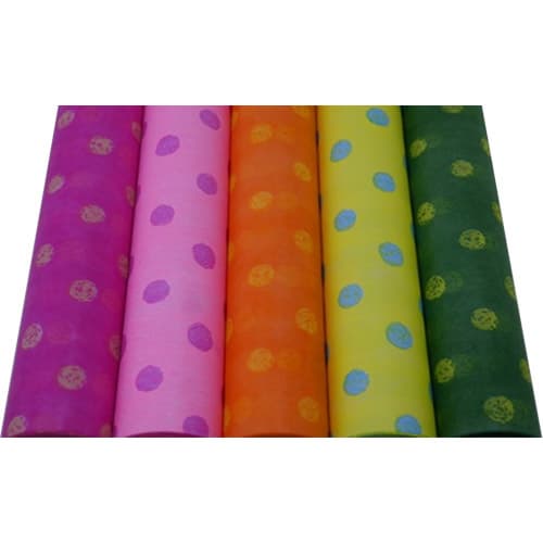 Nonwoven fabric for flower packing paper _Spotted Pattern_